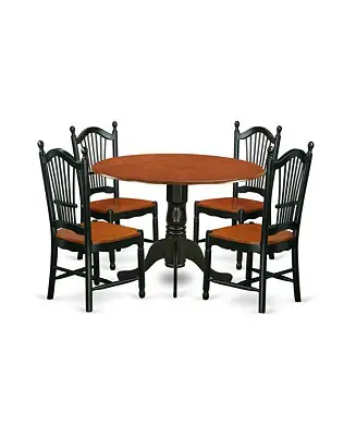 No Minimum Order 5 PC wood fantastic modern Dining Room Set