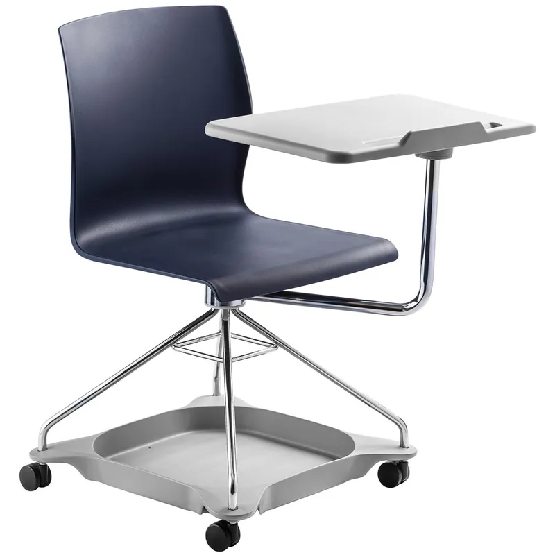 Budget National Public Seating COGO-04 Go Series Blue Mobile Tablet Chair