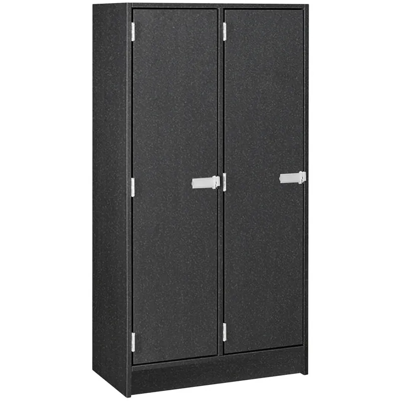 I.D. Systems 30" x 18" x 59" Graphite Nebula Double Storage Locker with Doors 79003 B30 057 Buy Direct