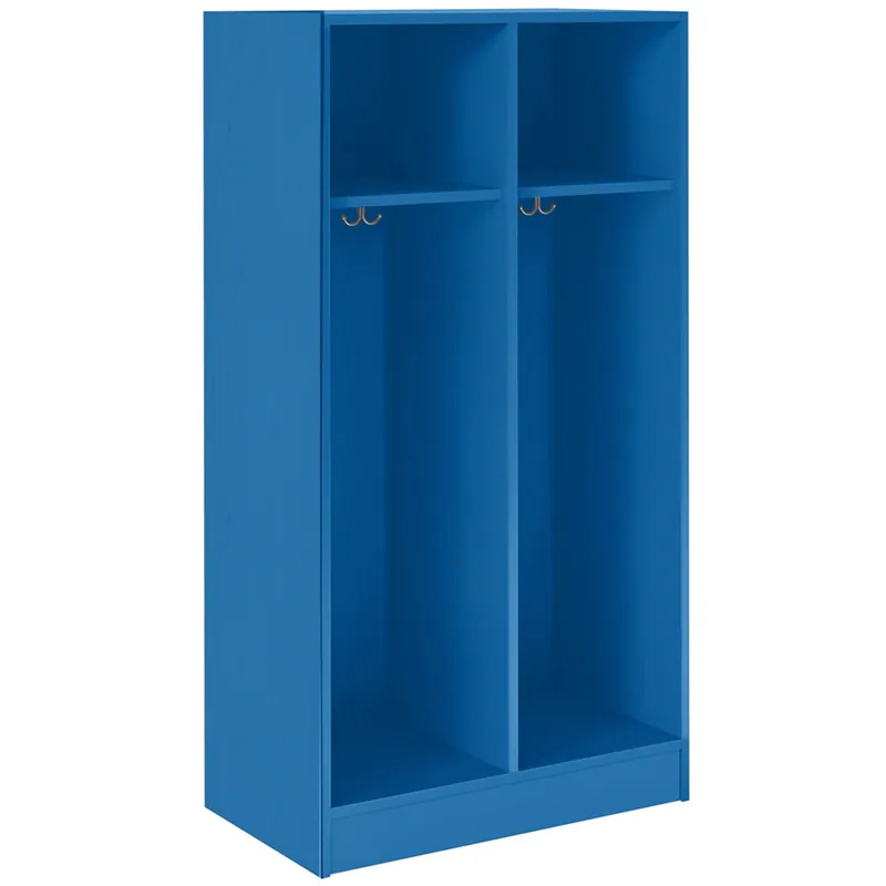 I.D. Systems 30" x 18" x 59" Royal Blue Double Storage Locker 79002 Z30 045 Instant Buy