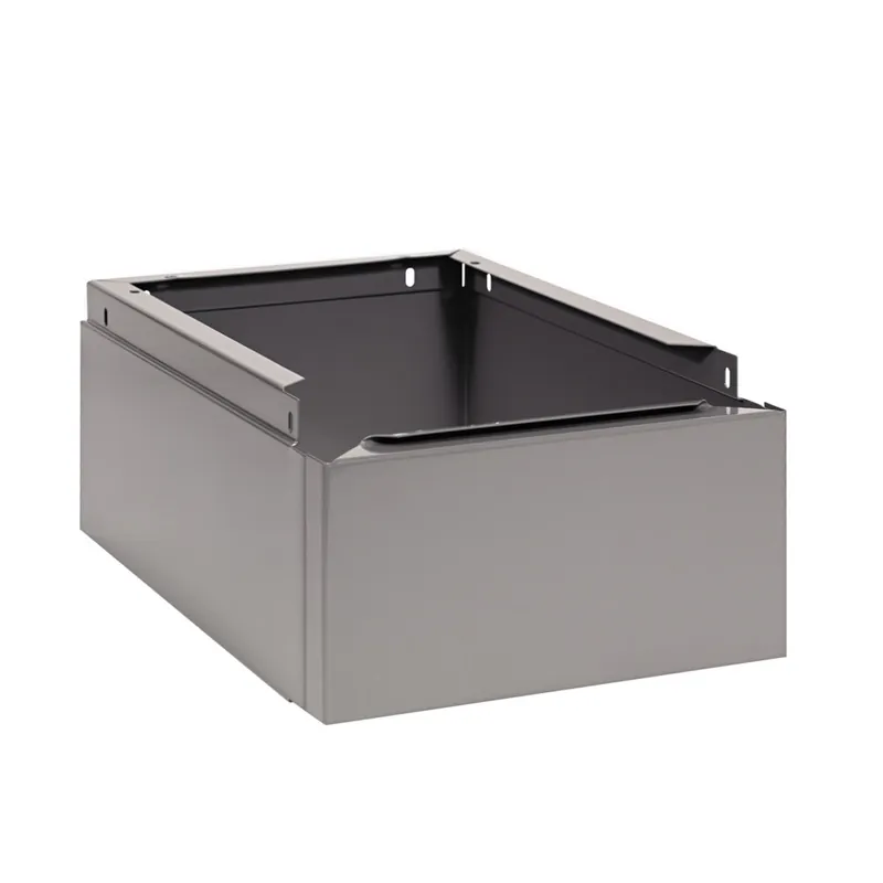 Tennsco CLB1218MG Single Stack Gray Steel Locker Base - 12" x 18" Grab Now