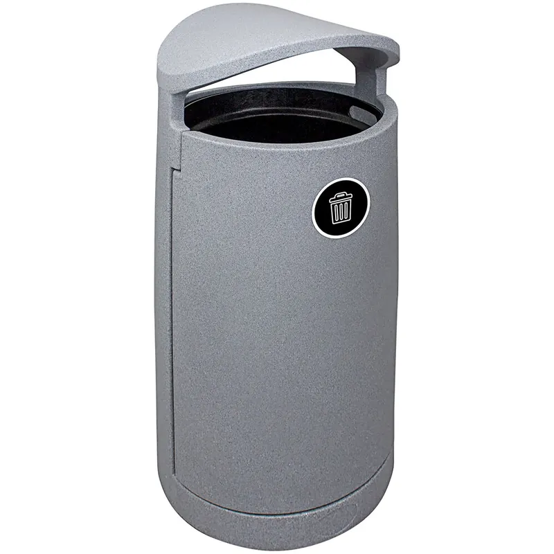 Wholesale Busch Systems Euro 104421 36 Gallon LDPE Decorative Waste Receptacle