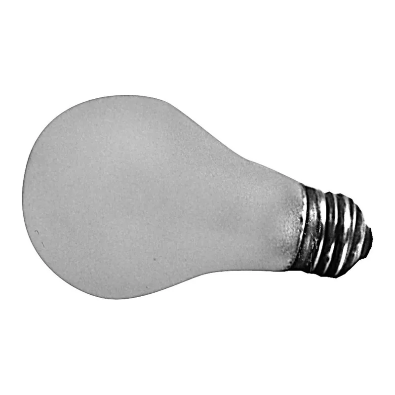 AllPoints 381066 75W Silicone-Coated Rough Service Light Bulb with Medium Base - 130V Discount