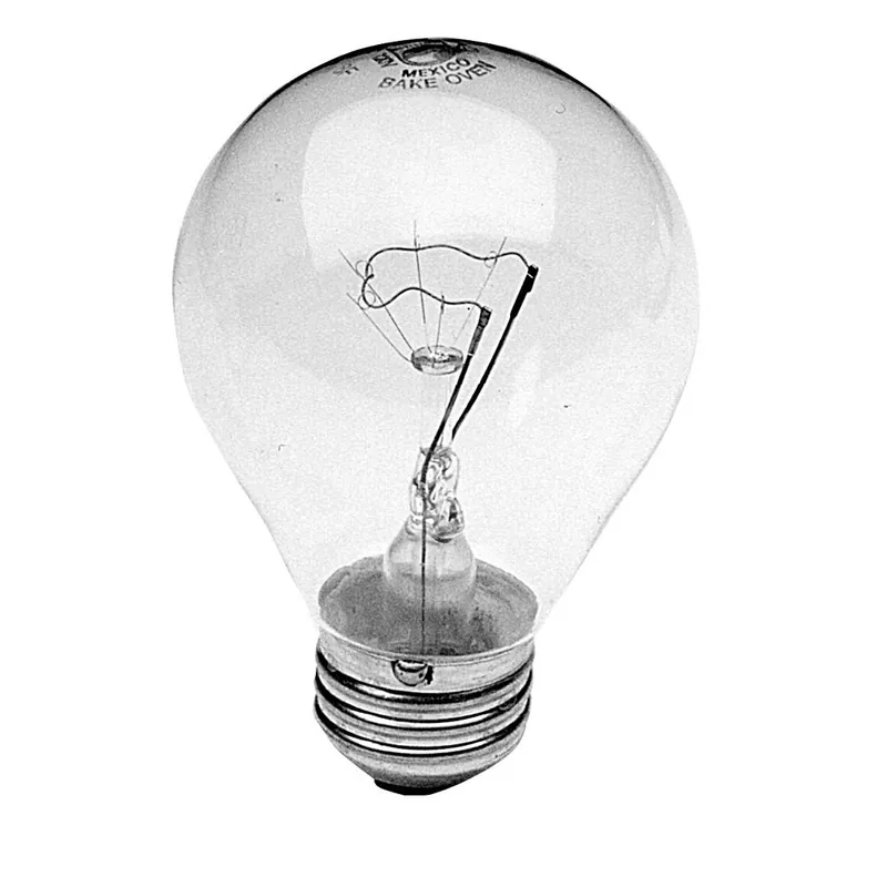 AllPoints 381003 50W Clear Oven Light Bulb with Medium Base - 120V Top Pick