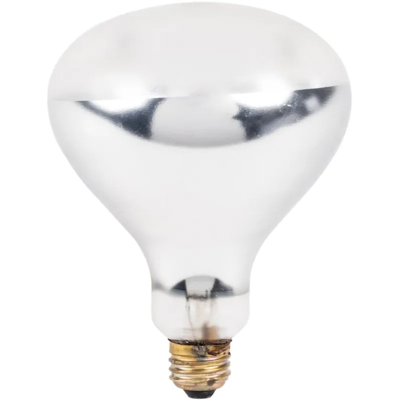 Viral Infrared Heat Lamp Bulb: 250W, Shatter Resistant Coating