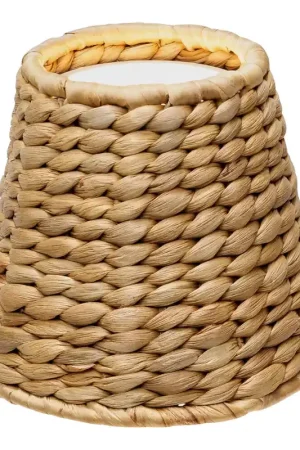 Zafferano America Empire Water Hyacinth Woven Lampshade for Poldina Lamps Must Have