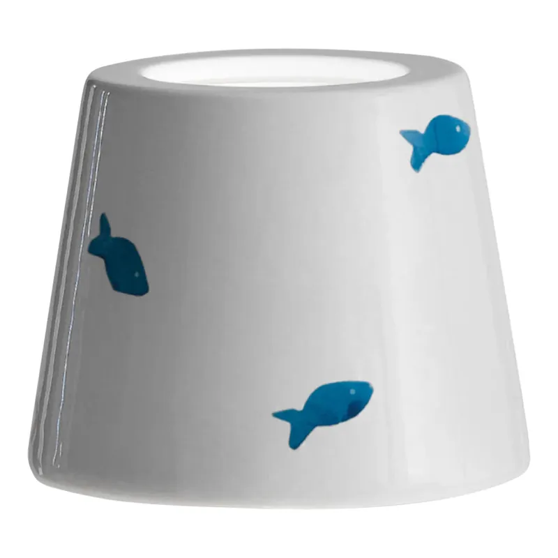 Fresh Stock Zafferano America Poldina Lido Blue / Fish Lampshade for Poldina Pro, Poldina Pro Lido, and Poldina Pro Mini