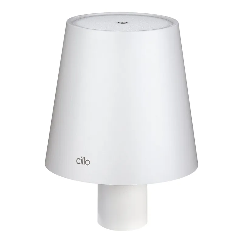 Cilio Luce 5 1/4" White LED Rechargeable Bottle Lamp - 6/Case Price Drop