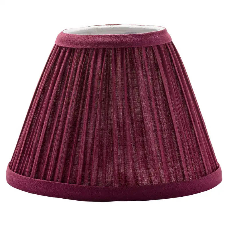 Buy Online Hollowick 296BG 6" Burgundy Fabric Shade