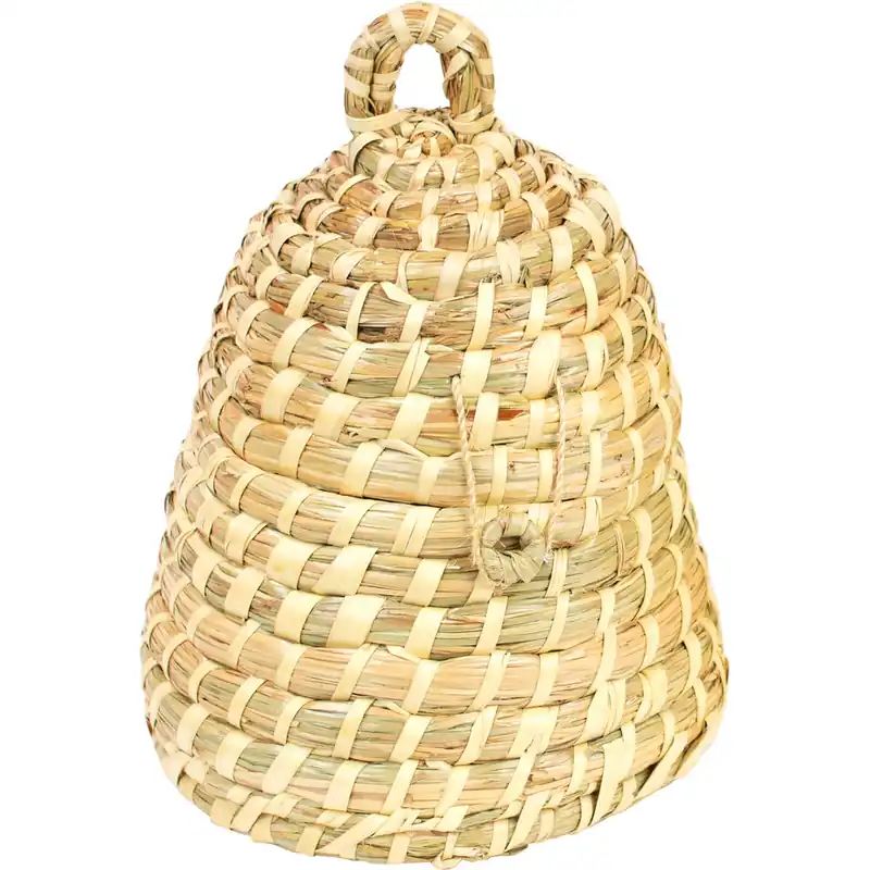 Kalalou 14" x 17" Small Woven Bee Skep Hot Picks