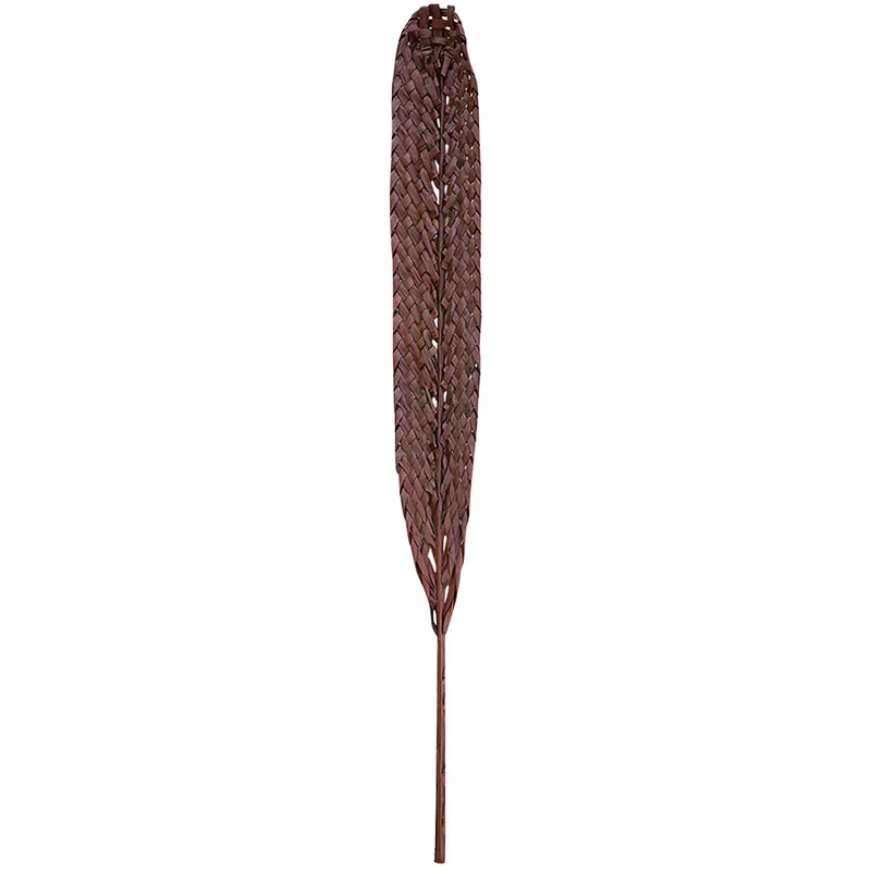 Handmade Kalalou 48" Dried Tobacco Woven Kejur Leaf - 12/Pack