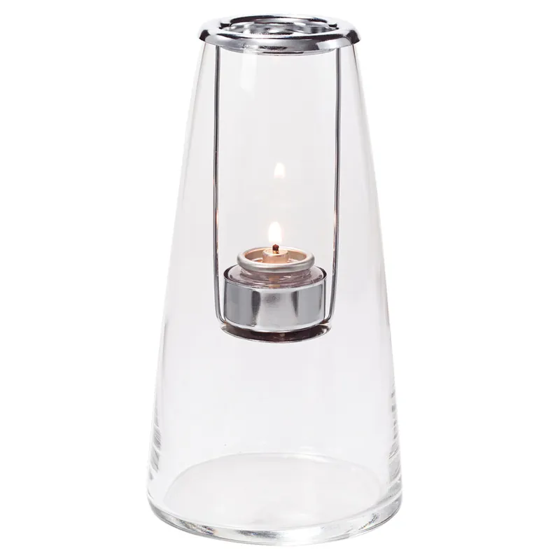 Popular Hollowick 1608C Lighthouse Clear Tall Tealight Lamp