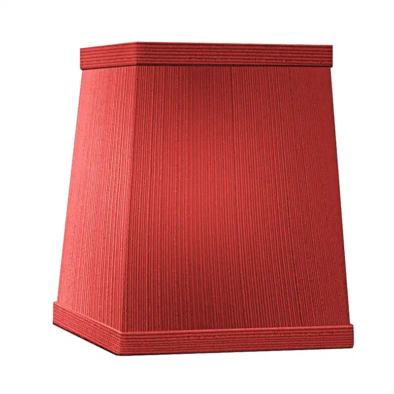 Hollowick 393CR Crimson Tapered Square Shade Big Sale
