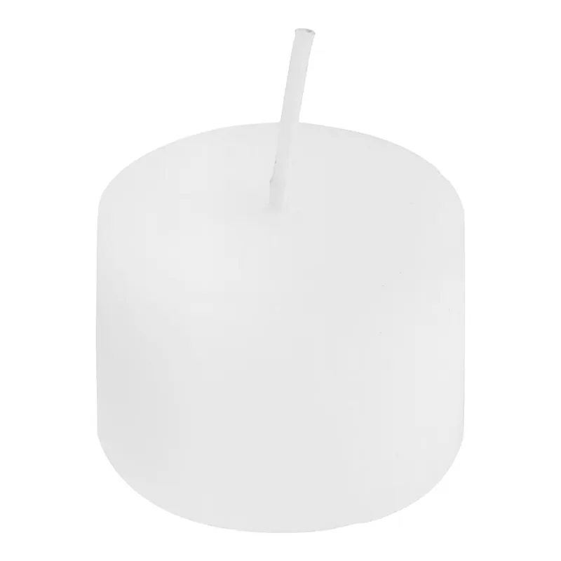 Hot Deal Leola Candle White Votive Candle (10 Hour) 288/Case