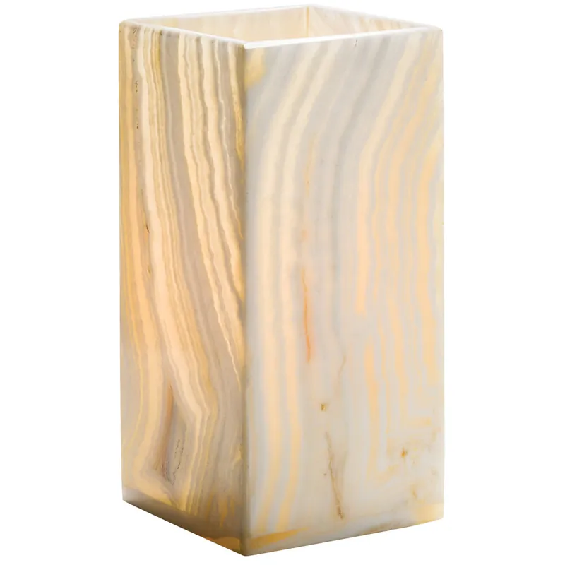 Same Day Shipping Hollowick 8236EA Luxor Alabaster Large Lamp