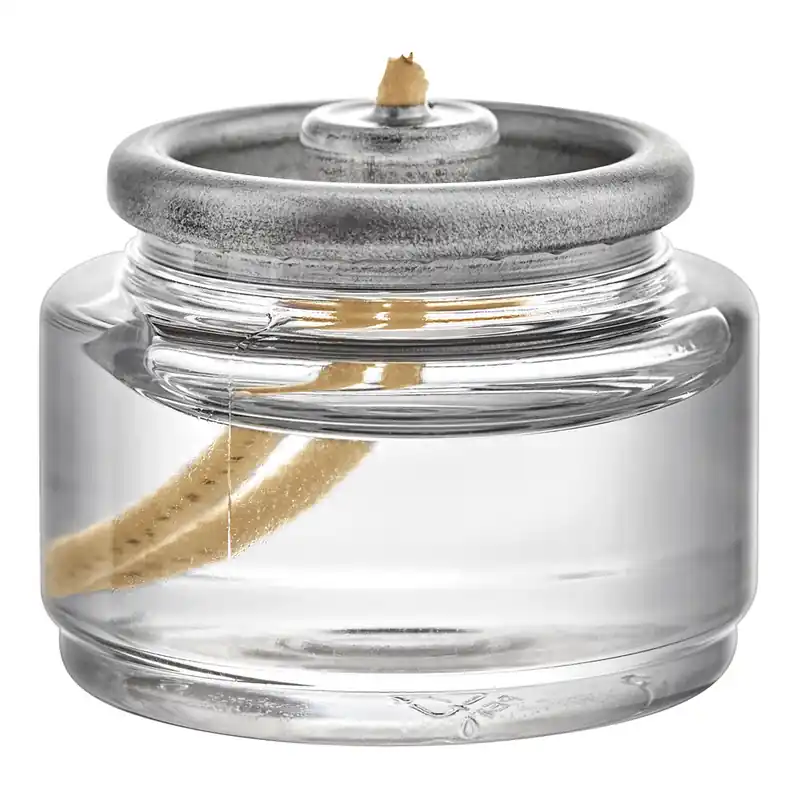 Hollowick HD8-180 8 Hour "Smokeless" Clear Liquid Candle Fuel Cartridge - 180/Case Trending