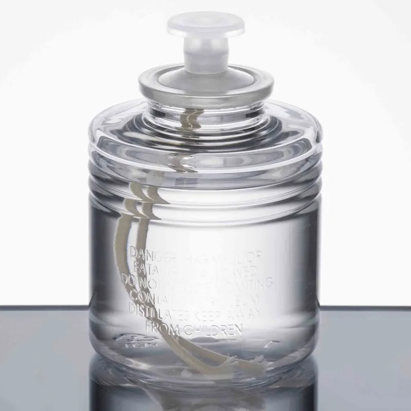 Bulk Order Sterno 30514 Soft Light 36 Hour "Smokeless" Clear Liquid Candle Fuel Cartridge - 36/Case
